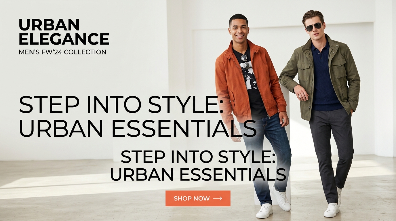 Men's Fashion - Urban Elegance Collection